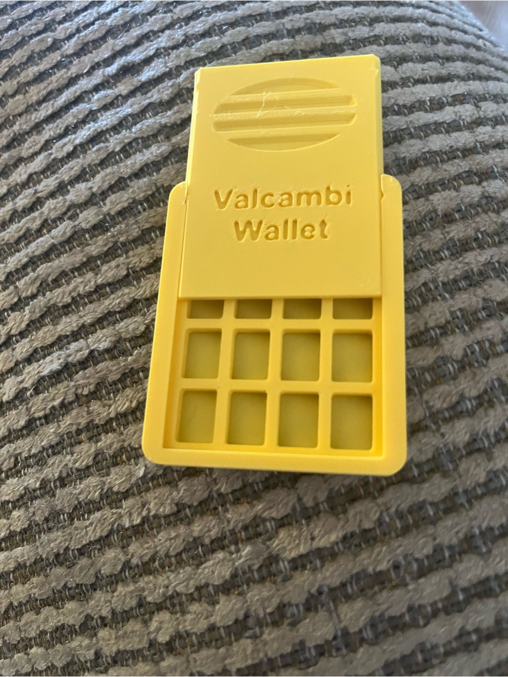 Valcambi Wallet Yellow Gold Cast Mold